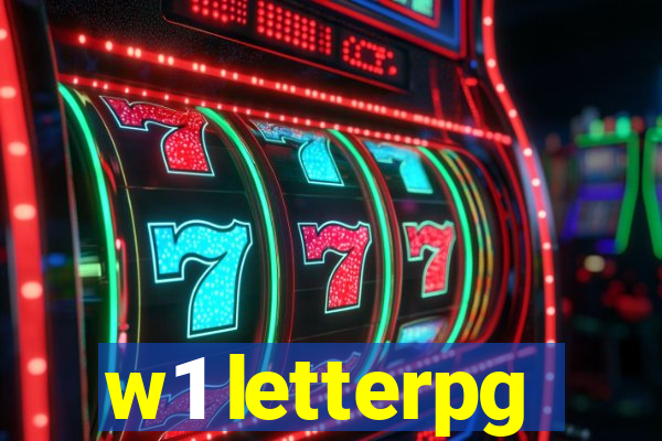 w1 letterpg